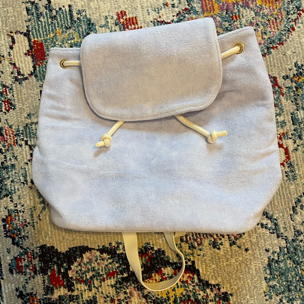 Stoney clover drawstring terry backpack